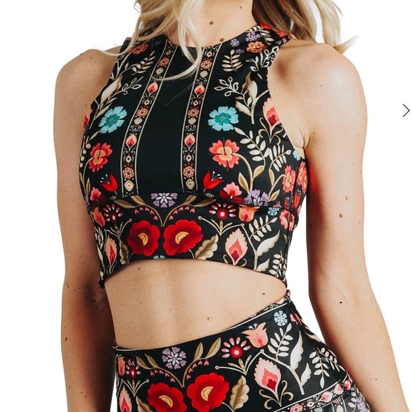 Yoga Democracy Free Range Sports Bra (NEW) - Rustica SM - Picture 4 of 7